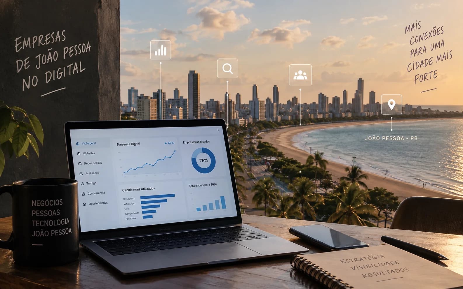 Raio-X da Presença Digital das Empresas de João Pessoa em 2026: Um Estudo Empírico Abrangente