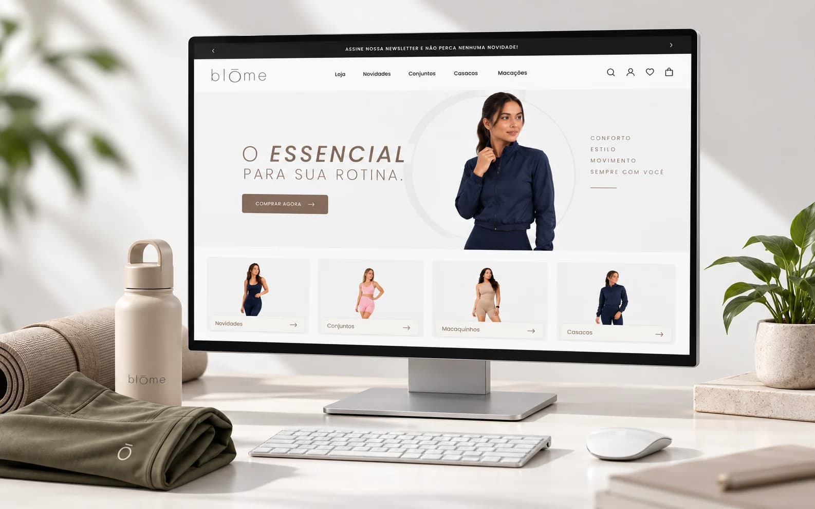Navegação Mobile e Experiência de Compra Simplificada